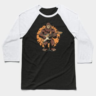 Sasquatch "bigfoot" rock on 2024 Baseball T-Shirt